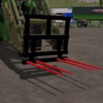 self made bale fork v1.0 fs22 2