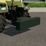 selfmade 750kg rear weight v1.0 fs22 2