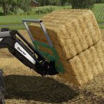 selfmade bale fork v1.0 fs22 3