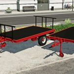 selfmade bale trailer v1.0 fs22 2