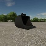 selfmade excavator bucket v1.0 fs22 2