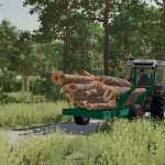 selfmade forest trailer v1.0 fs22 1