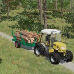 selfmade forest trailer v1.0 fs22 3