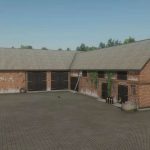 shed with cows and garage v1.0 fs22 2