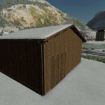 shed with hayloft v1.0 fs22 4