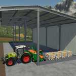 shed with hydraulic control v1.0 fs22 1