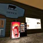 shed with working workshop and office v1.0 fs22 1