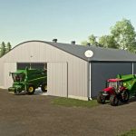 shed with workshop and office v1.0 fs22 2