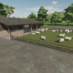 sheep barn old school v1.0 fs22 3