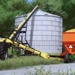 silvershield 7000 bushel grain bin v1.0 fs22 1