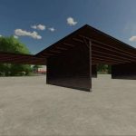 simple cow barn v1.0 fs22 2