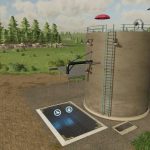 simple farm silo v1.0 fs22 2