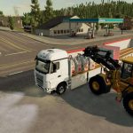 sisu grain truck 2B trailer v1.0 fs22 5