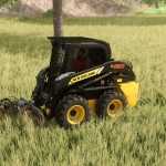 skid steer forestry new holland l330 and c362 pack v1.0 fs22 1