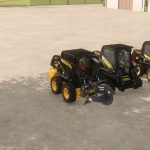 skid steer forestry new holland l330 and c362 pack v1.0 fs22 3