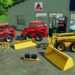 skid steer loader 711 pack v1.0 fs22 1