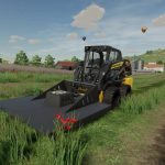 skid steer mower v1.0 fs22 2