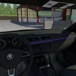 skoda superb reskin fr v2.0 fs22 2