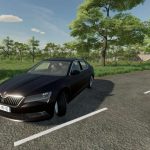 skoda superb reskin fr v3.0 fs22 2