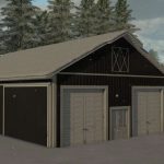 small american metal hall v1.0 fs22 2