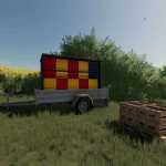 small beehive trailer v1.0 fs22 1