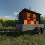 small beehive trailer v1.0 fs22 2