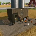 small chicken coop 5x3 v1.0 fs22 2