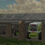 small combine garage v1.0 fs22 2