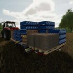 small flatbed autoload trailer v2.0.0.1 fs22 6