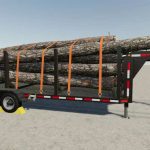 small flatbed trailer v1.0 fs22 2