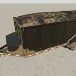 small flatbed trailer v1.0 fs22 4