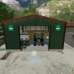 small hormann garage incl. warehouse v1.0.1 fs22 1