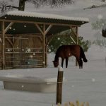 small horse pasture v1.0 fs22 2