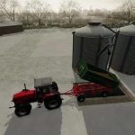 small silo set with buying station v1.0.1 fs22 2