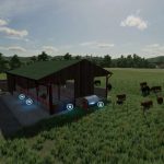 small uk cow barn v1.0 fs22 4