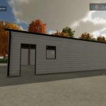 small white garage v1.1 fs22 2