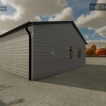 small white garage v1.1 fs22 4