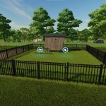 small wooden chicken coop with enclosure v1.0.0.1 fs22 3