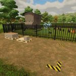 small wooden chicken coop with enclosure v1.0.0.1 fs22 4