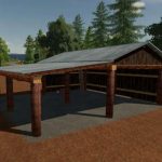 small wooden shelter v1.0 fs22 3