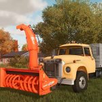 snow plow mount v1.0 fs22 2