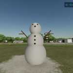 snowman decor v1.0 fs22 1