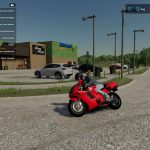 sport bike honda nr750 v1.0 fs22 8