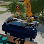 steam condenser heavy haul loads v1.0 fs22 2