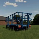 stewart bale trailer v1.0 fs22 2