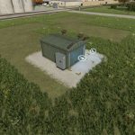 storage shed for products on pallet v1.0 fs22 2