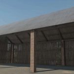 straw shed 20x10m v1.0 fs22 2