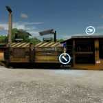 sugarbeet cutter with lights and solar panels v1.0 fs22 1