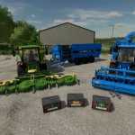 t4 40 multi harvester pack v1.0.0.1 fs22 1