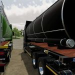 tanker platform for man tgx2020 addon pack fs22 7